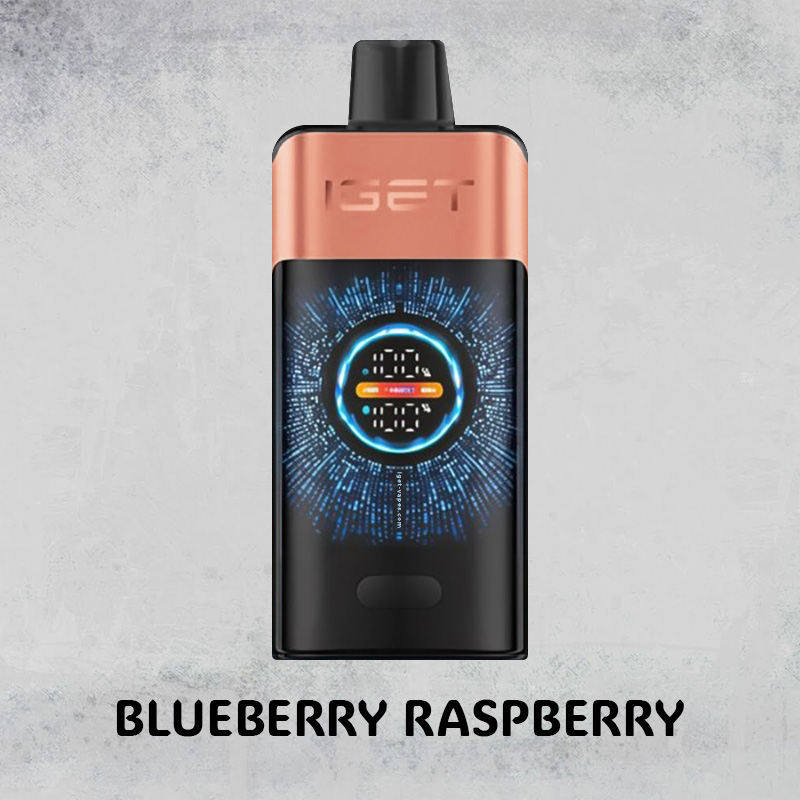 BLUEBERRY RASPBERRY – IGET ONE – 12000 PUFFS