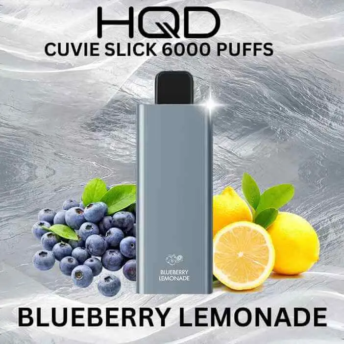 BLUEBERRY LEMONADE – HQD SLICK – 6000 PUFFS