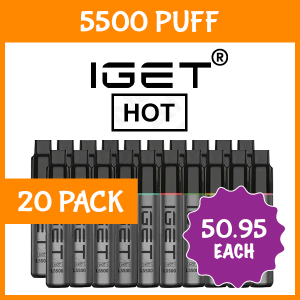 Home 20 PACK – IGET HOT – 5500 PUFFS