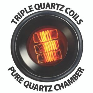 Pulsar APX Wax Triple Quartz Coil