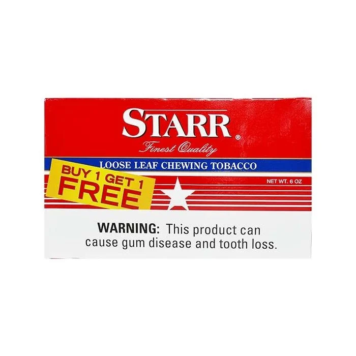 Starr 6oz Loose Leaf Chewing Tobacco